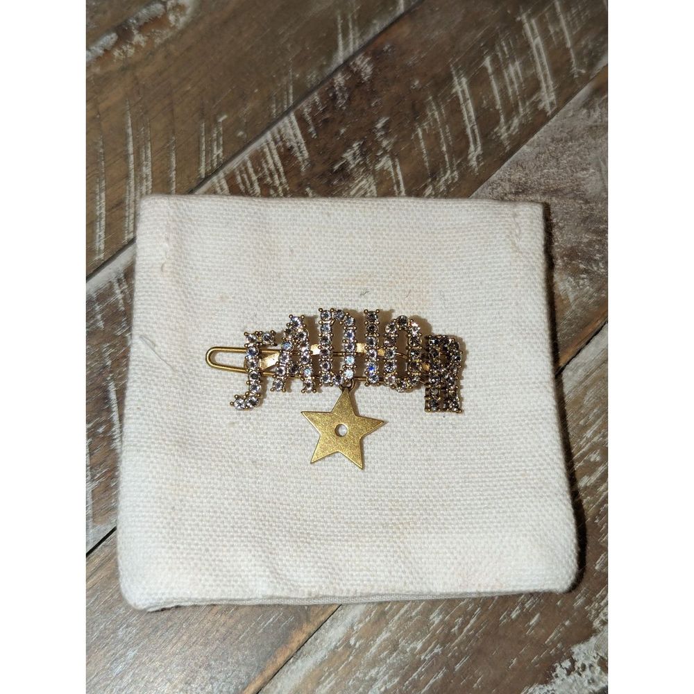 ***SOLD*** CHRISTIAN DIORCrystal J'Adior Star Barrette